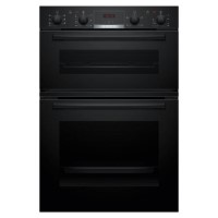Bosch Series 4 MBA533BB3B Electric Built-In Double Oven - Black  Bosch Series 4 MBA533BB3B Electric Built-In Double Oven - Black
