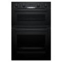 Bosch Series 4 Electric Built-In Double Oven - Black