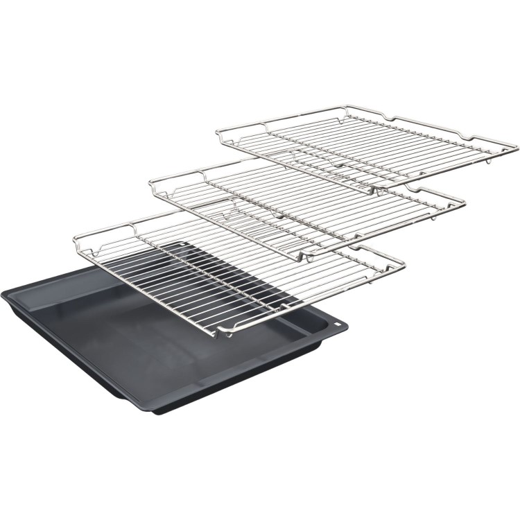 Bosch Series 4 Electric Built-In Double Oven - Black