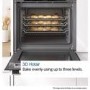 Bosch Series 4 Electric Built-In Double Oven - Black