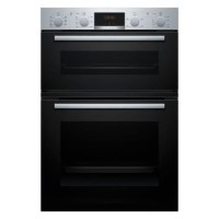 Bosch Series 4 MBA533BS3B Electric Built-In Double Oven - Stainless Steel Bosch Series 4 MBA533BS3B Electric Built-In Double Oven - Stainless Steel