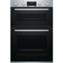 Refurbished Bosch Serie 6 MBA5575S0B 60cm Double Built In Electric Oven