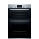 A2/MBA5785S6B Refurbished Bosch Series 6 MBA5785S6B 60cm Double Built In Electric Oven Stainless Steel