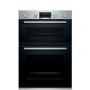 Refurbished Bosch Series 6 MBA5785S6B 60cm Double Built In Electric Oven Stainless Steel