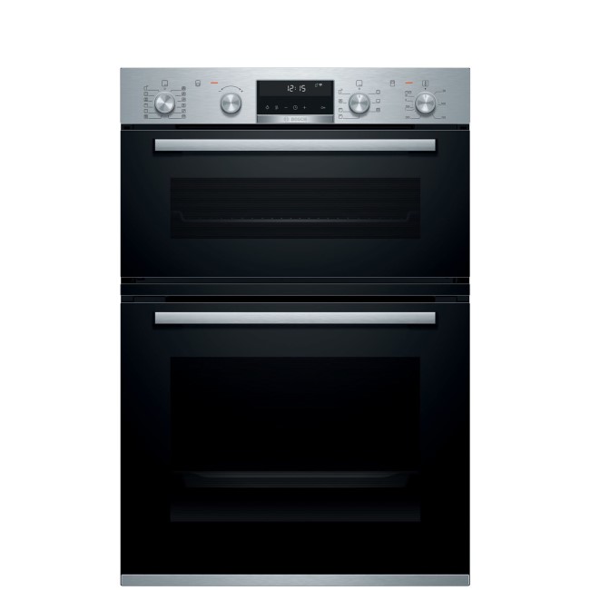 Bosch Series 6 Built-In Electric Double Oven - Stainless Steel