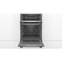 Refurbished Bosch Series 6 MBA5785S6B 60cm Double Built In Electric Oven Stainless Steel