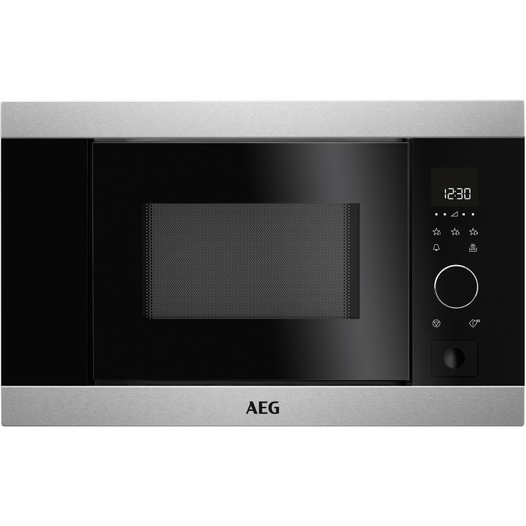 GRADE A2 - AEG MBB1756S-M Built-in 800W 17L Microwave Stainless Steel Antifingerprint