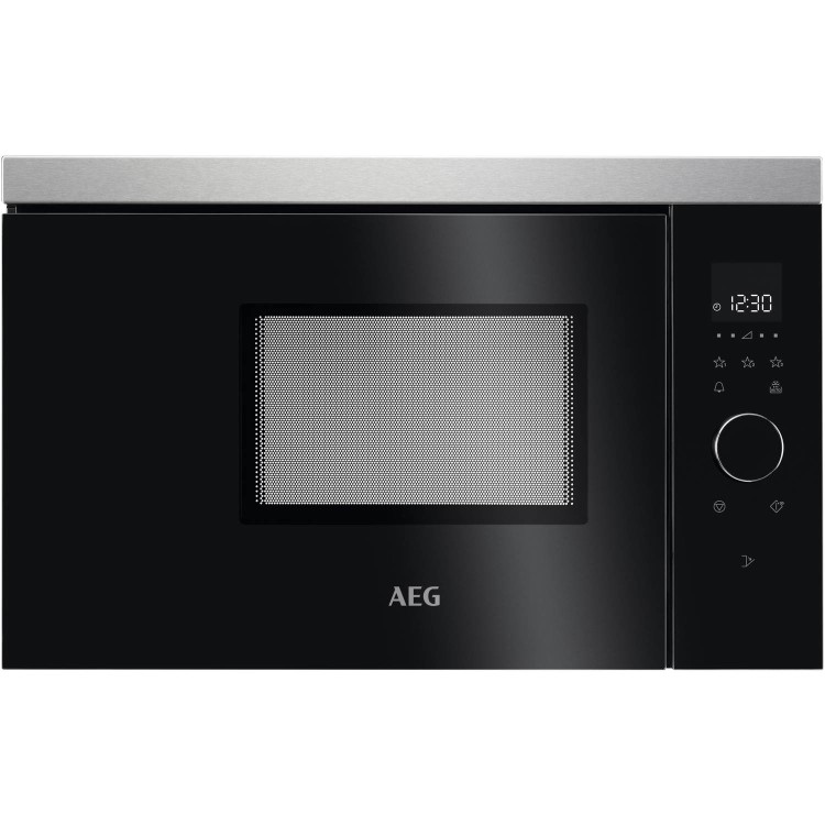 Refurbished AEG MBB1756SEM 17L 800W Built In Microwave Black