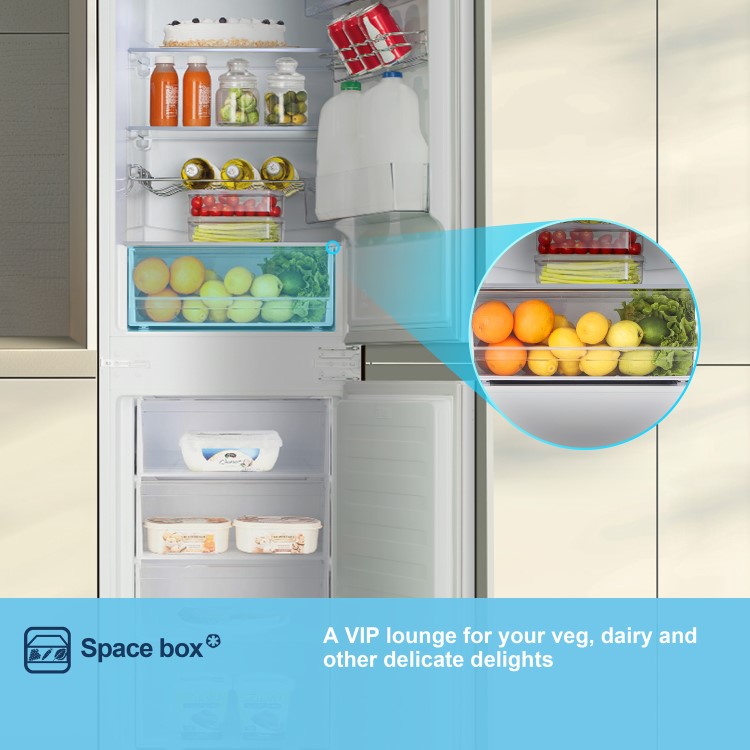 Fridgemaster 233 Litre 50/50 Integrated Fridge Freezer