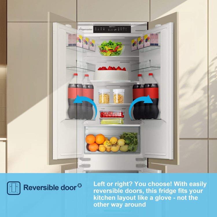 Fridgemaster 252 Litre 70/30 Integrated Fridge Freezer