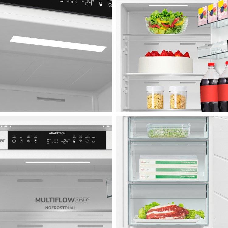 Fridgemaster 252 Litre 70/30 Integrated Fridge Freezer