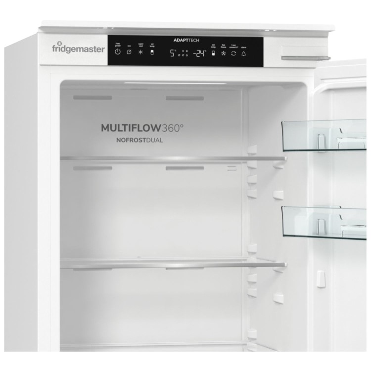 Refurbished Fridgemaster MBC55252NE Integrated 252 Litre 60/40 Frost Free Fridge Freezer