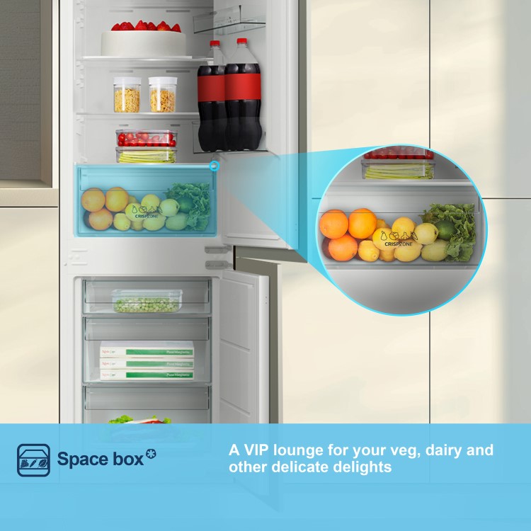 Fridgemaster 252 Litre 70/30 Integrated Fridge Freezer