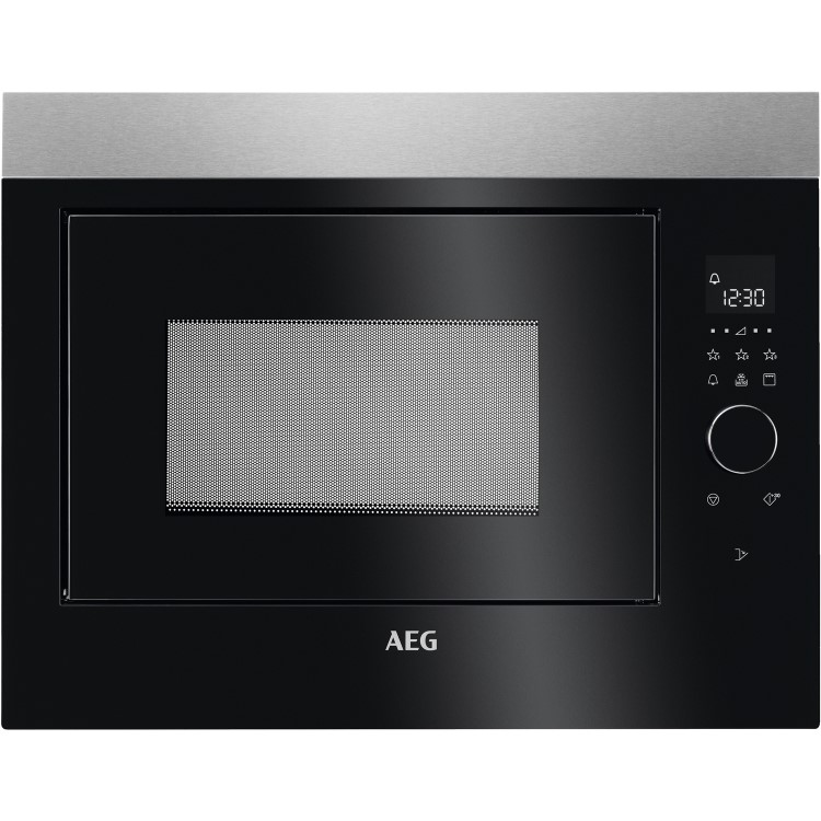 AEG 8000 Series Built-In Microwave with Grill - Black