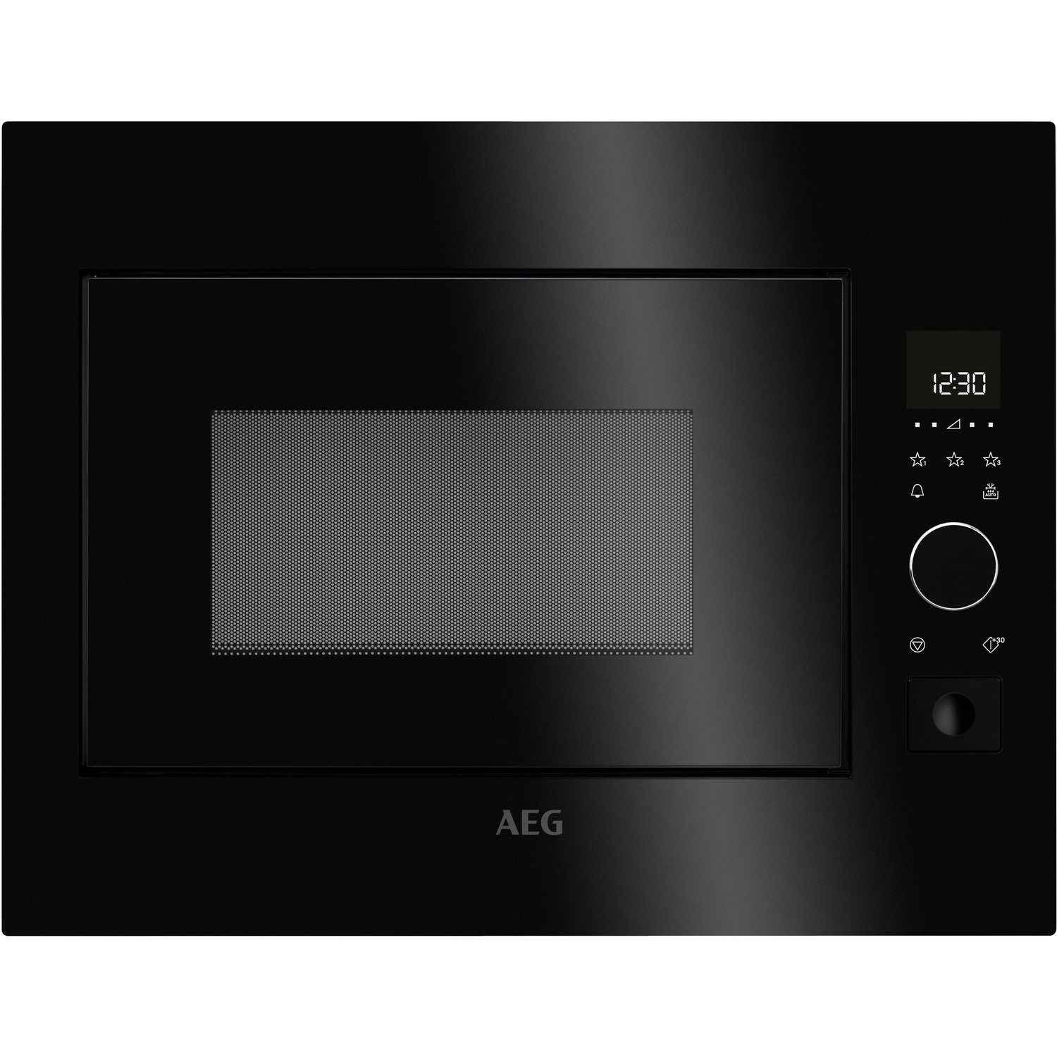 Refurbished AEG MBE2658S-B Built In 26L 900W Microwave