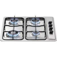 Matrix MHG001SS 60cm 4 Burner Gas Hob in Stainless Steel