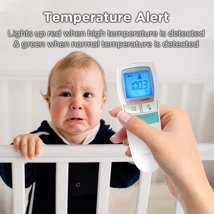 Motorola Care 3-in-1 Non Contact Baby Digital Thermometer - White