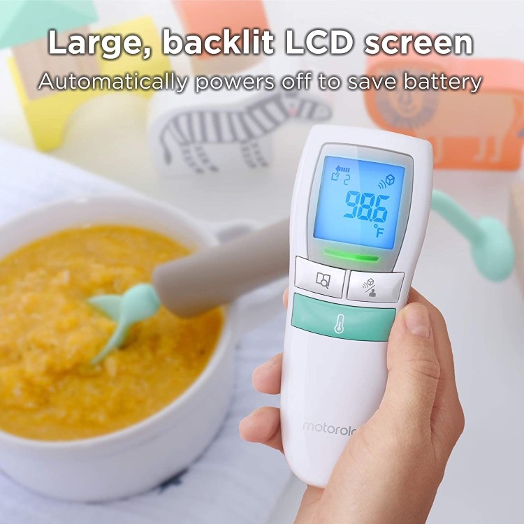 Motorola Care 3-in-1 Non Contact Baby Digital Thermometer - White