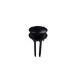 Black Cistern Flush Button - Suitable for Boston Newport Ashford Venice & Palma 