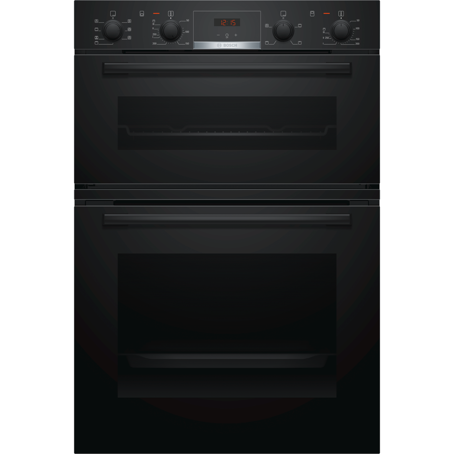 Bosch Serie 4 Electric Built In Double Oven - Black
