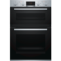 Bosch Series 4 Built-In Electric Double Oven - Stainless Steel