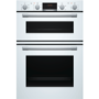 Bosch Series 4 Built-In Electric Double Oven - White