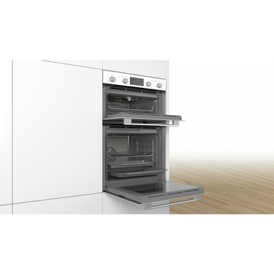 Bosch Series 4 Built-In Electric Double Oven - White