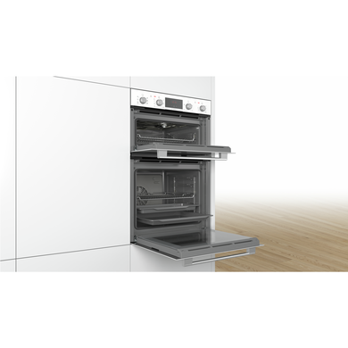 Bosch Series 4 Built-In Electric Double Oven - White