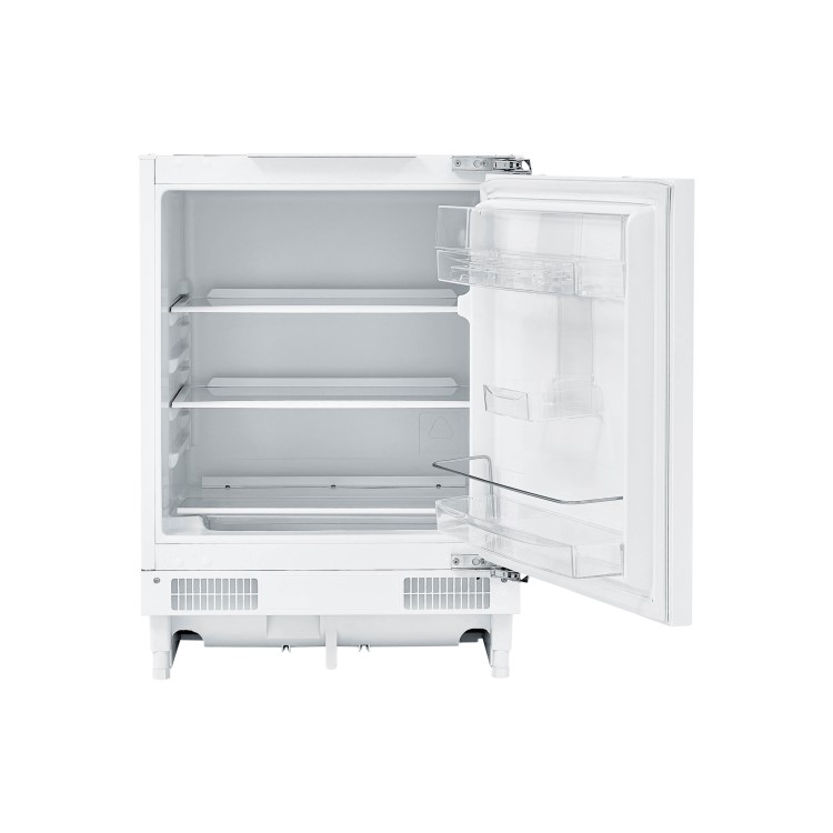 Fridgemaster MBUL60133 59cm Wide Integrated Under Counter Larder Fridge - White