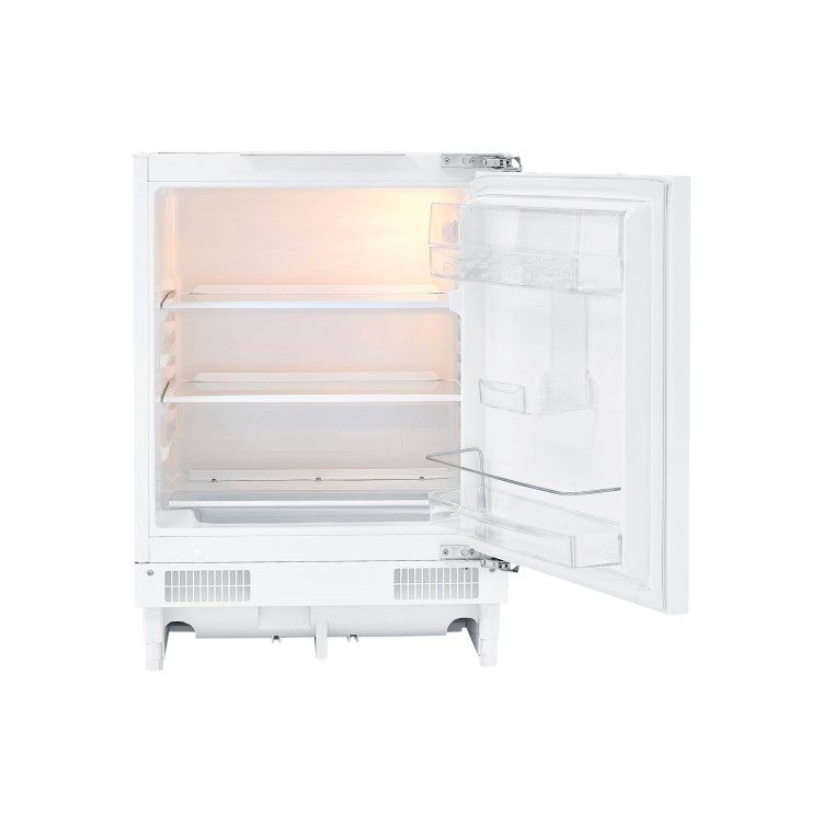 Fridgemaster MBUL60133 59cm Wide Integrated Under Counter Larder Fridge - White