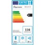 Fridgemaster MBUL60133 59cm Wide Integrated Under Counter Larder Fridge - White