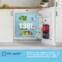 Fridgemaster 138 Litre Integrated Under Counter Fridge