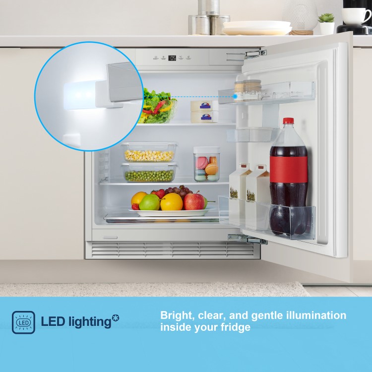 Fridgemaster 138 Litre Integrated Under Counter Fridge