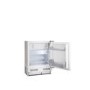 Montpellier MBUR200 60cm Wide Integrated Under Counter Larder Fridge - White