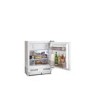 Montpellier MBUR200 60cm Wide Integrated Under Counter Larder Fridge - White