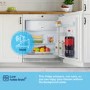Fridgemaster 104 Litre Integrated Under Counter Fridge