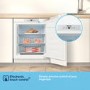 Fridgemaster 97 Litre Under Counter Integrated Freezer 