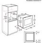 AEG MC1753E-M High Performance 17L Built-in Standard Microwave
