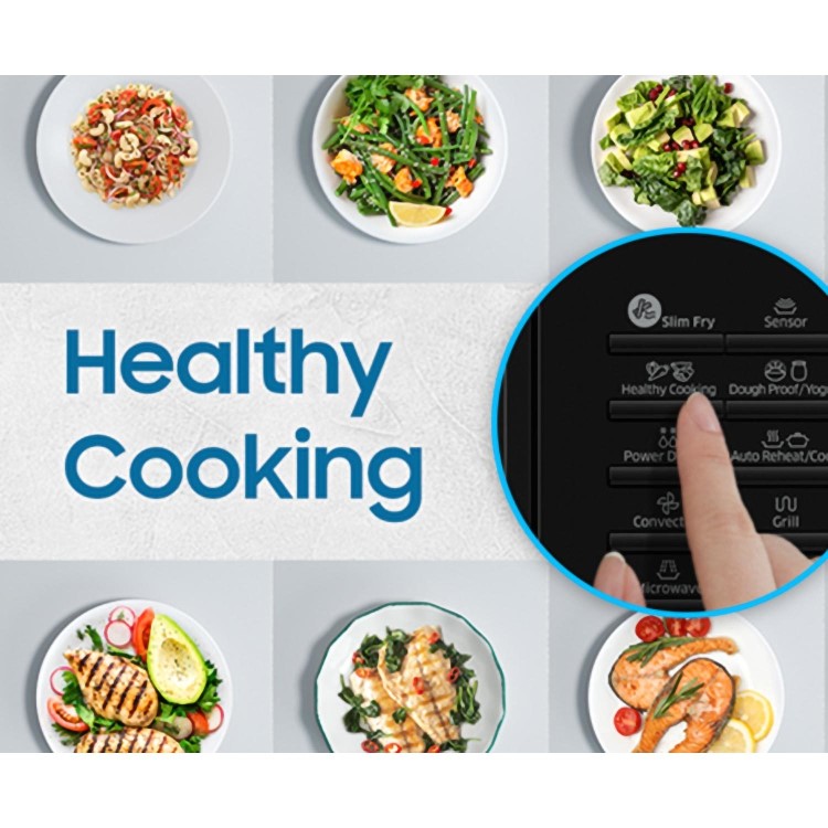 Samsung MC28A5135CK 28L Combination Microwave with SlimFry Technology - Black