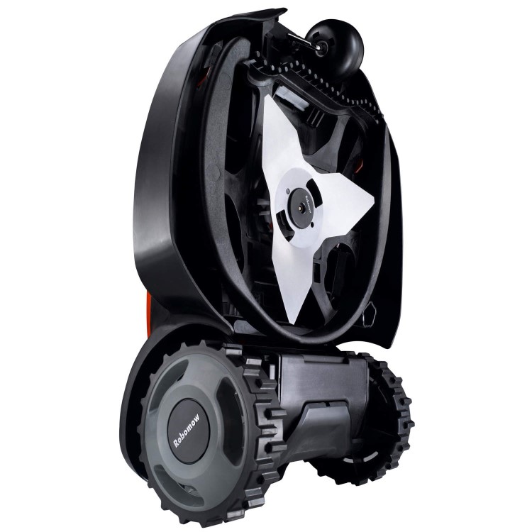 Robomow PRD7006Y1 Robotic Lawn Mower For Lawns Up to 500 Square Metres Black And Red