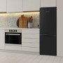 Fridgemaster 175 Litre Freestanding Fridge Freezer - Black