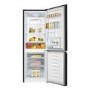 Fridgemaster 175 Litre Freestanding Fridge Freezer - Black