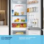 Fridgemaster 175 Litre Freestanding Fridge Freezer - Black