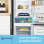 Fridgemaster 175 Litre Freestanding Fridge Freezer - Black