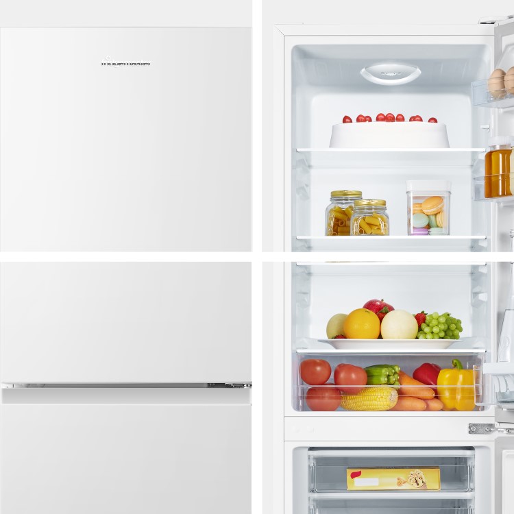 Fridgemaster 175 Litre 60/40 Freestanding Fridge Freezer - White