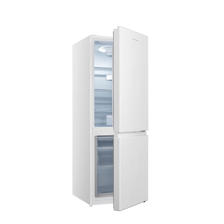 Refurbished Fridgemaster MC50165E Freestanding 175 Litre 60/40 Fridge Freezer White