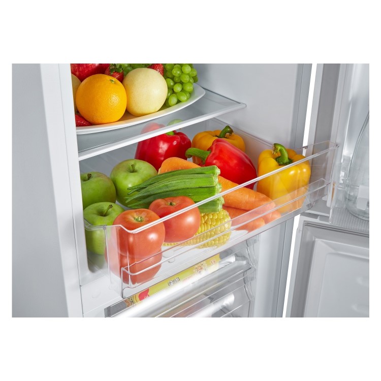 Refurbished Fridgemaster MC50165E Freestanding 175 Litre 60/40 Fridge Freezer White