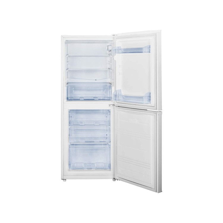 Fridgemaster MC55180FF Freestanding 50-50 Fridge Freezer White