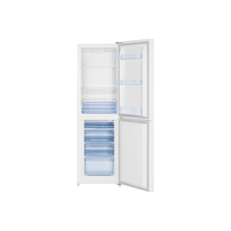Fridgemaster MC55210B 165x55cm Freestanding Fridge Freezer Black