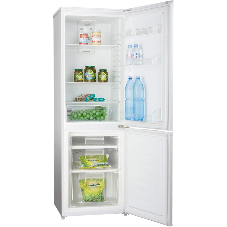 Fridgemaster MC55224FF White 55cm Wide Frost Free Freestanding Fridge Freezer